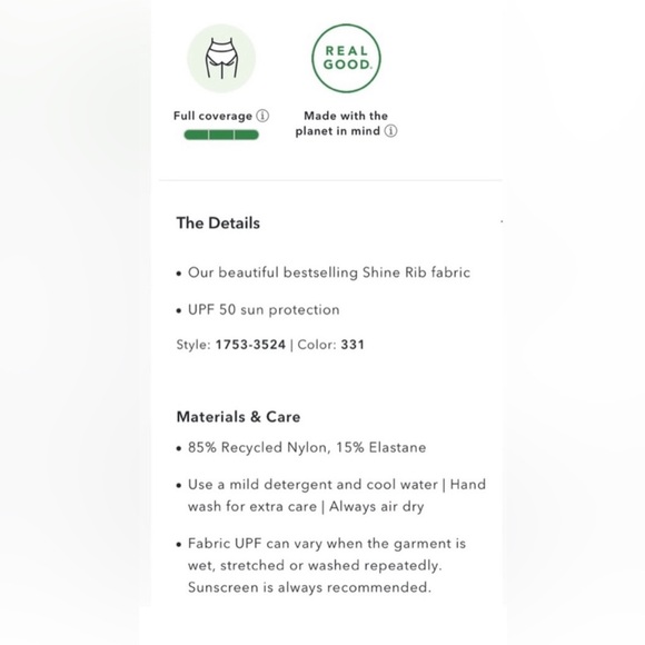 NWT Aerie Shine Rib Bikini Bottoms - Picture 5 of 5